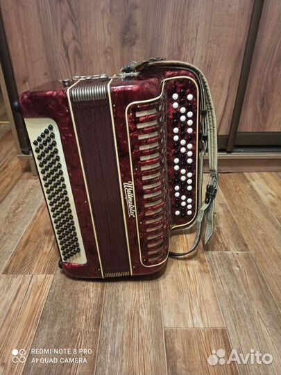 Баян weltmeister (трёхрядный)