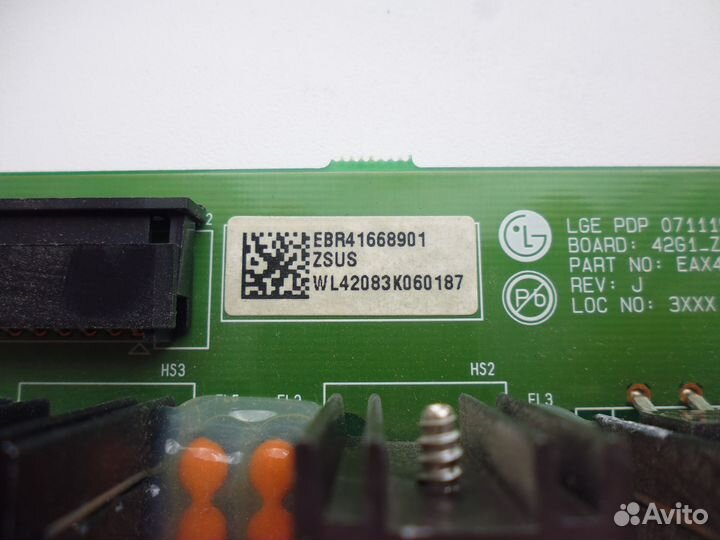 Плата Z EAX41603501 от LG 42PG100R