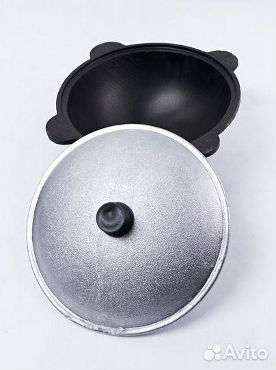 Казан чугунный 6 литров