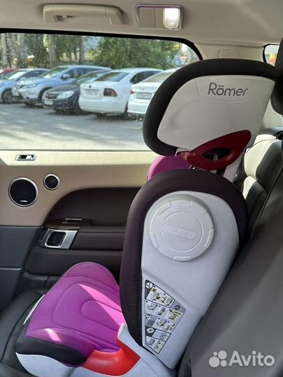 Детское автокресло 9 до 36 кг britax romer isofix