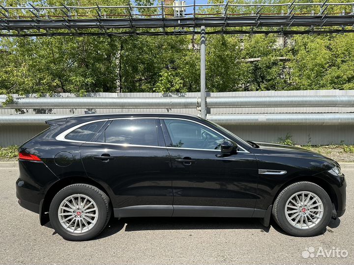 Jaguar F-Pace 2.0 AT, 2016, 106 000 км