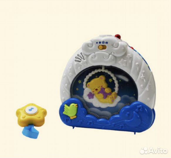 Музыкальный ночник проектор Умка