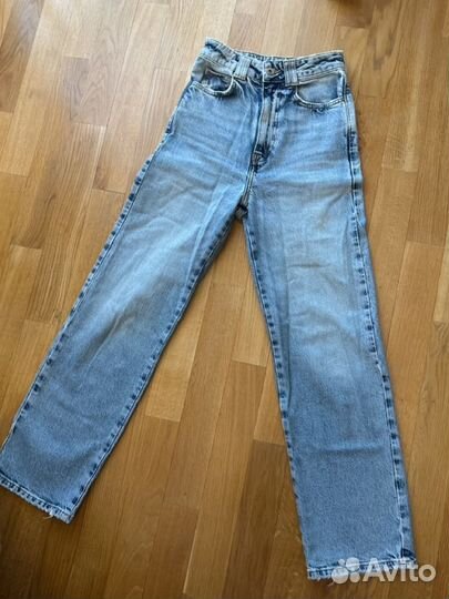 Джинсы клеш zara 32