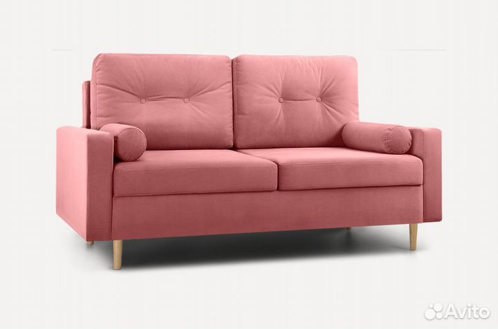 Диван Динс Мини Velvet Corall