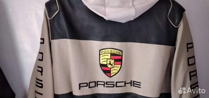 Кожаная куртка porsche