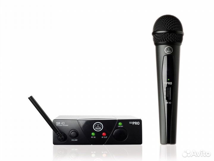 Беспроводной микрофон, Радиосистема AKG SR 40