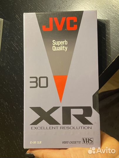 Видеокасета новая JVC