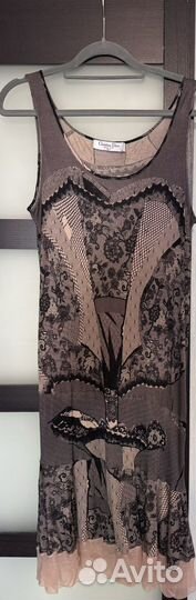 Christian dior сорочка шёлк размер M