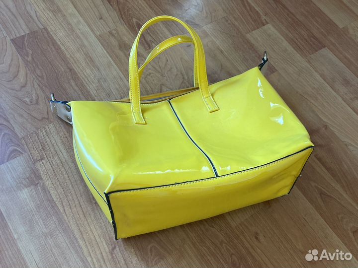 Сумка женская желтая