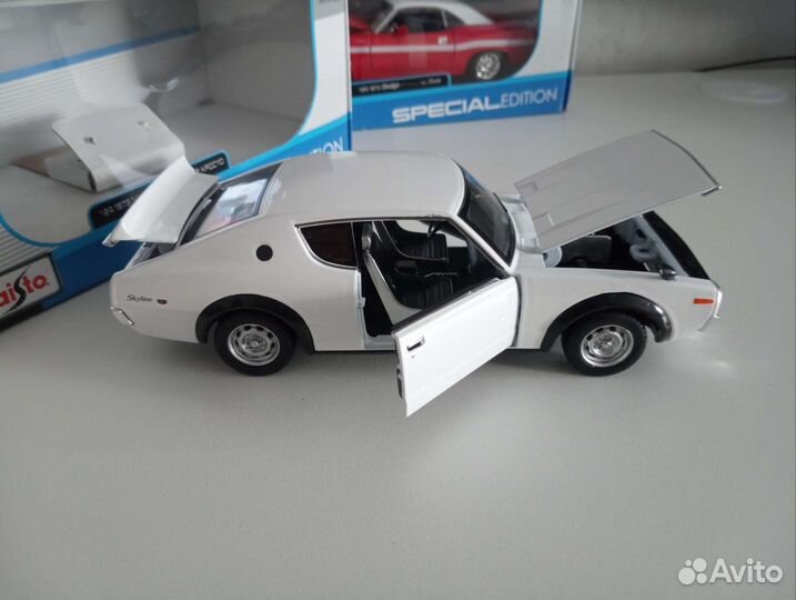Модель эксклюзив Nissan Skyline 2000GT-R 1/24