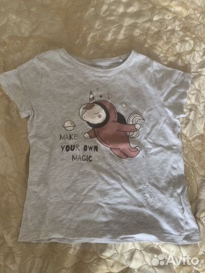 Футболка детская для девочки 116