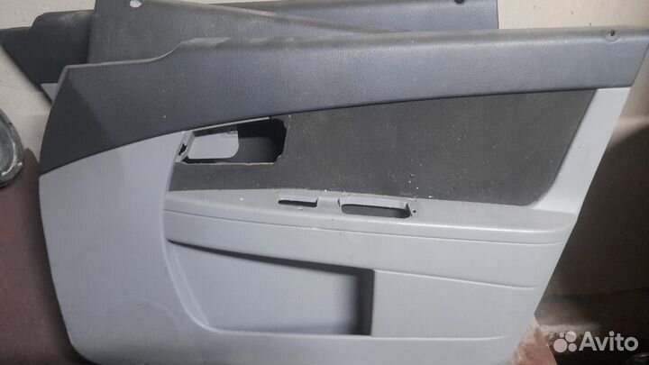 Дверные карты и торпеда ваз приора 1