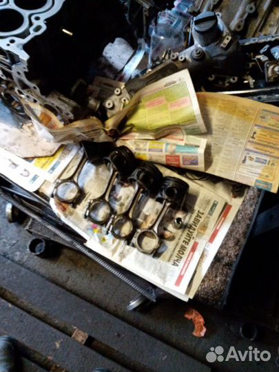 Двигатель 1ND в разборе