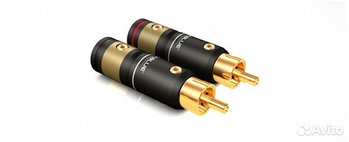 Разьемы ViaBlue T6s RCA Plug XL (4 шт)