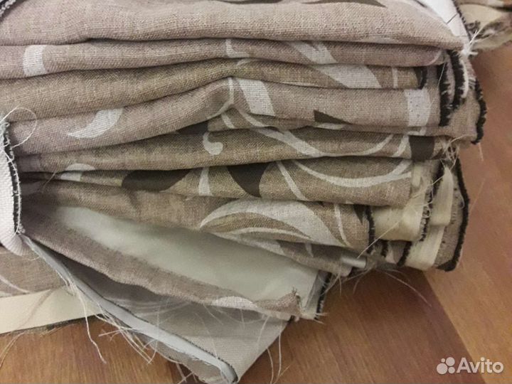 Куски штор блекаут,для рукоделия