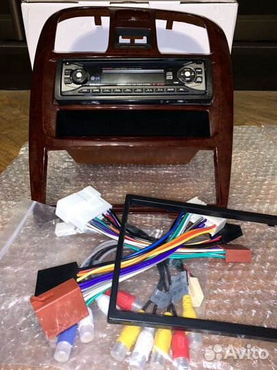 Магнитола LG, рамка Hyundai Sonata