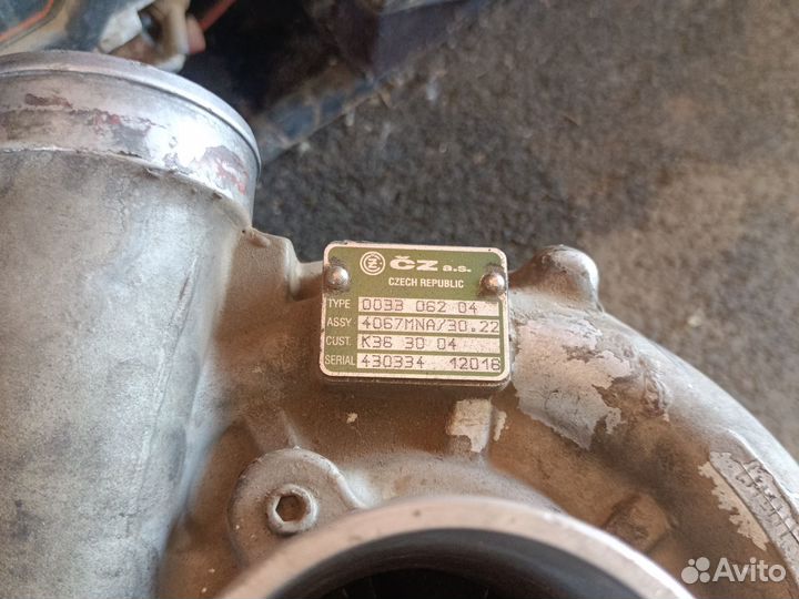 Турбина на ямз 238 чешка