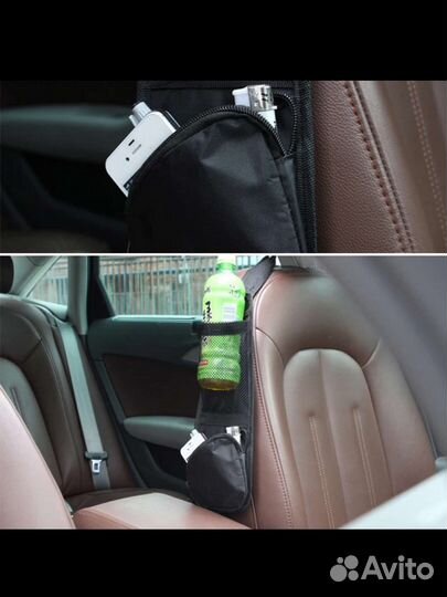 Боковой органайзер на передн сиденье и спинку авт