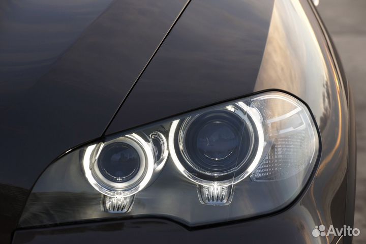 Би лед линзы на бмв е70/ Bi LED линзы bmw e70