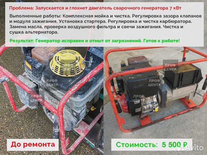 Ремонт Бензиновых Генераторов. Обслуживание