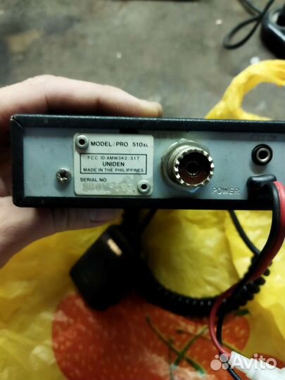 Автомобильная рация без антенны