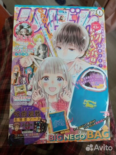 Ribon журнал с мангой