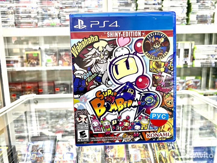 Super Bomberman R Shiny Edition игра на PS4 PS 4