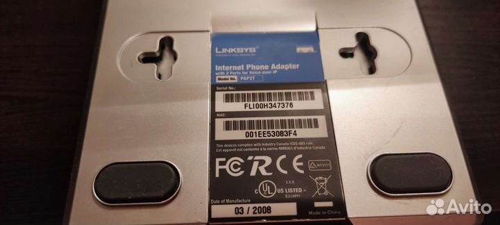 Телефонный адаптер Linksys Cisco