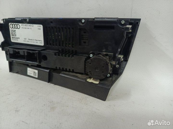 Блок управления климат-контролем Audi A4 B8 8K2