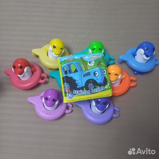 Игрушки для купания в ванной