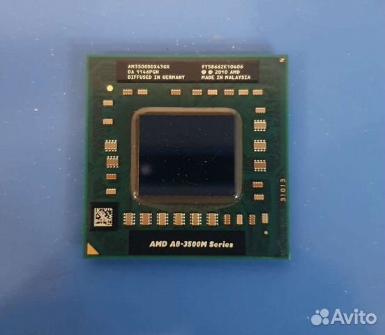 Процессор AMD A8-3500M a8 3500m
