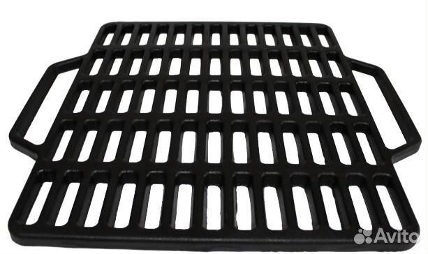 Решетка чугунная гриль 45х39см