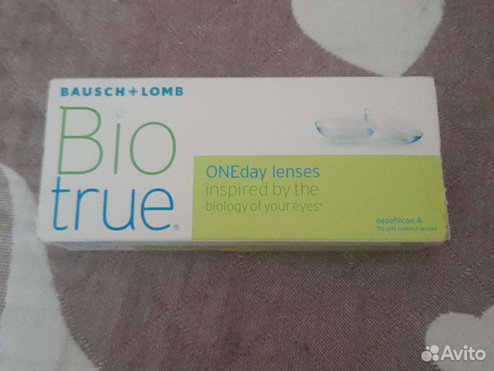 Bio true линзы контактные однодневный 30 шт -1,5