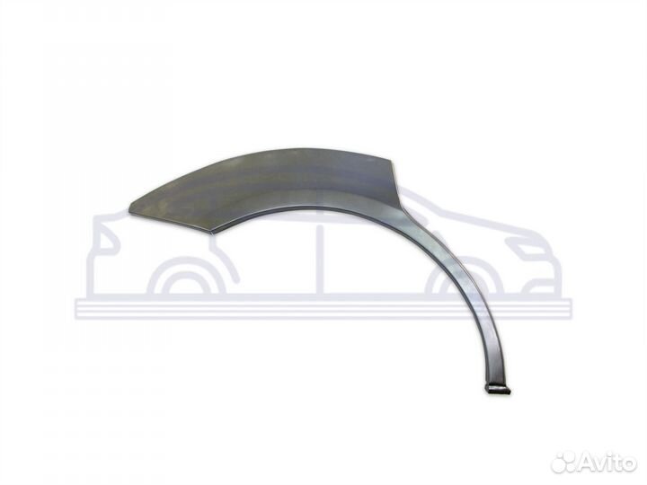 Кузовные арки Ford Focus I седан 4дв