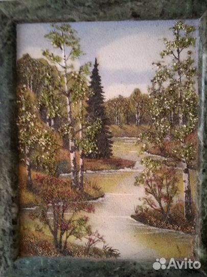 Картина из натурального камня