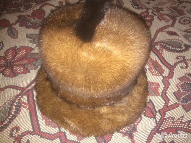 Шапка зимняя меховая женская норковая