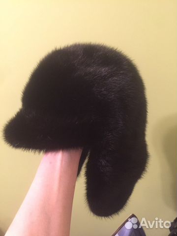 Шапка норковая женская бу