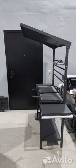 Гриль-мангал с навесом Gratar c крышей (магазин)