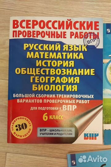 Рабочие тетради 6 класс