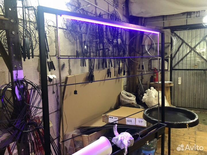 Рама с подсветкой, шмп (пузыри на плоскости)