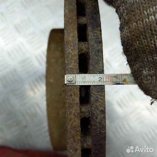 Диск тормозной передний Chery Bonus A13 1.5