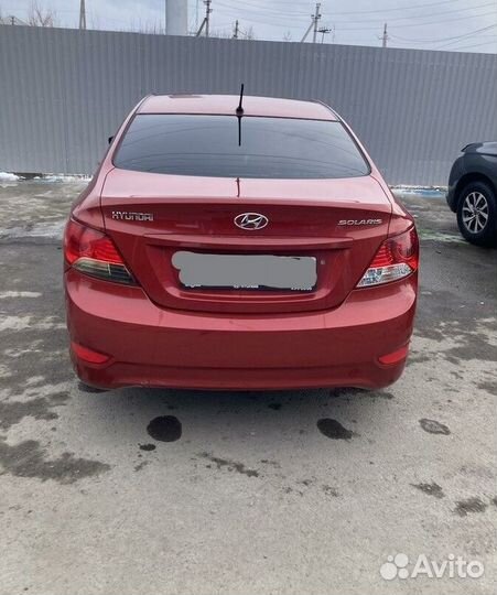 Крышка багажника Hyundai Solaris I