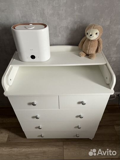 Пеленальный комод с матрасом