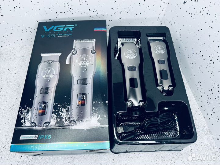 Машинка и триммер для стрижки волос VGR V-675