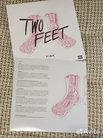 Two Feet - Pink LP (NM)