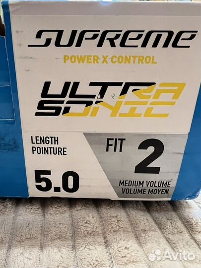 Хоккейные коньки Bauer supreme ultrasonic