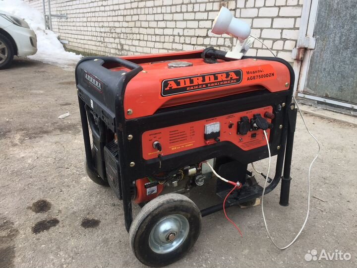 Бензиновый генератор Aurora AGE 7500dzn