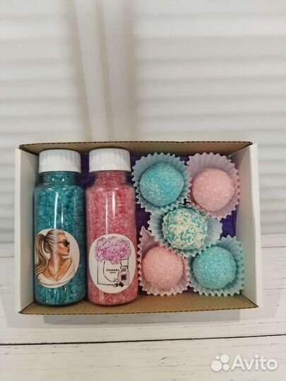 Набор скраб и соль для ванны