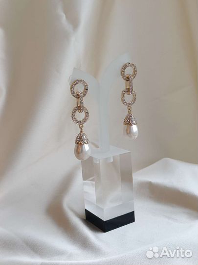 Серьги нарядные