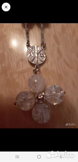 Колье с браслетом